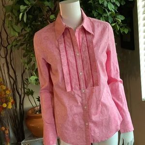 Robert Graham Pink Paisley Button Down Shirt